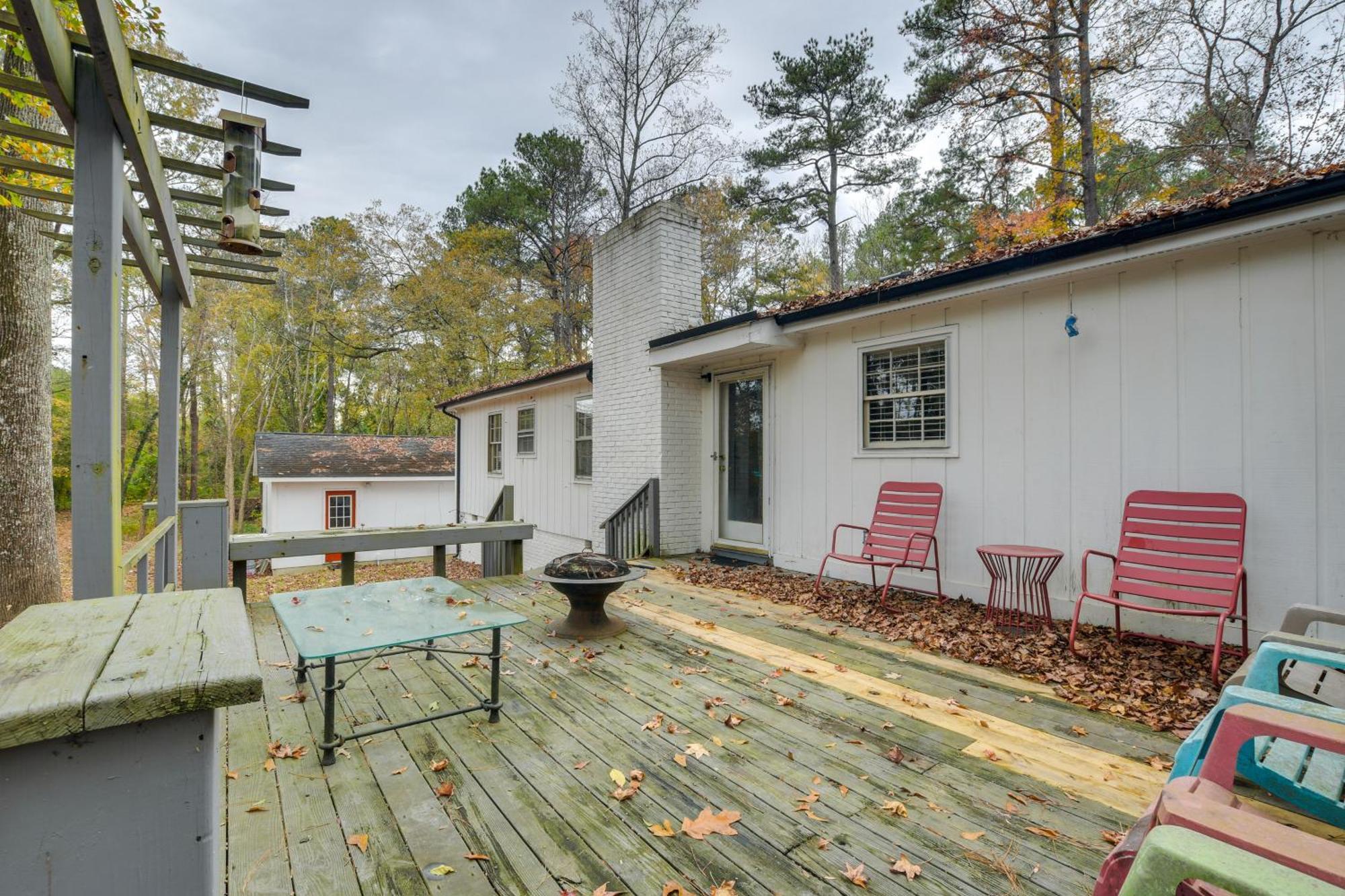 Serene Family Home With Deck In Knightdale! Eksteriør billede